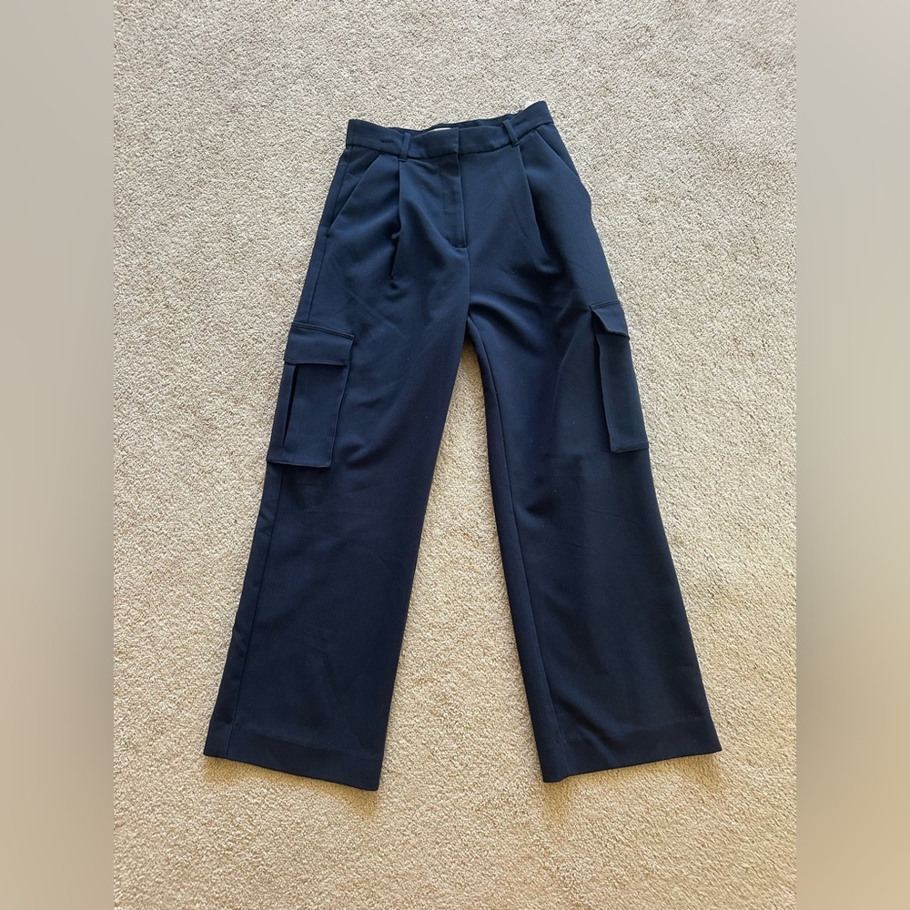 Abercrombie & Fitch Navy Sloane Pants Cargo